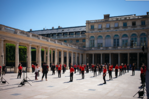 Maîtrise Populaire de l'Opéra Comique - Ensemble, enchantons l'été © Guillaume Binet / MYOP pour la Fondation Bettencourt Schueller
