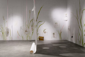 Vue de l'exposition d'Efe Godoy au Drawing Lab (26 avril - 15 juin 2024), nouveau programme de re?sidence SAM Art Projects x Thanks for Nothing © Florence Moncenis 34