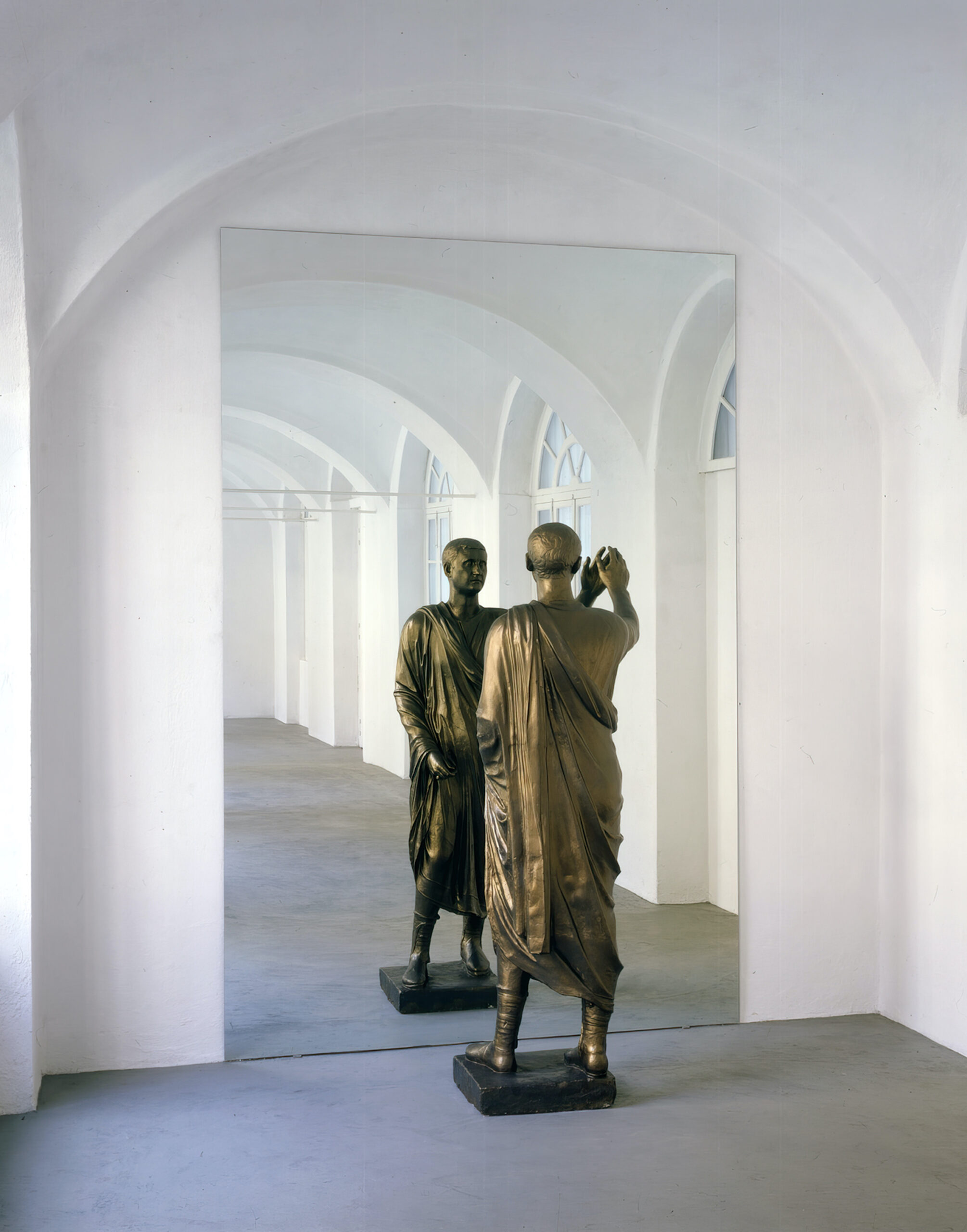 Michelangelo Pistoletto, L’etrusco, 1976 © Archivio Pistoletto