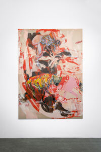 Marta Spagnoli, Scavenger IV, Acrylique et huile sur toile, Pie?ce unique, 250 x 180 cm